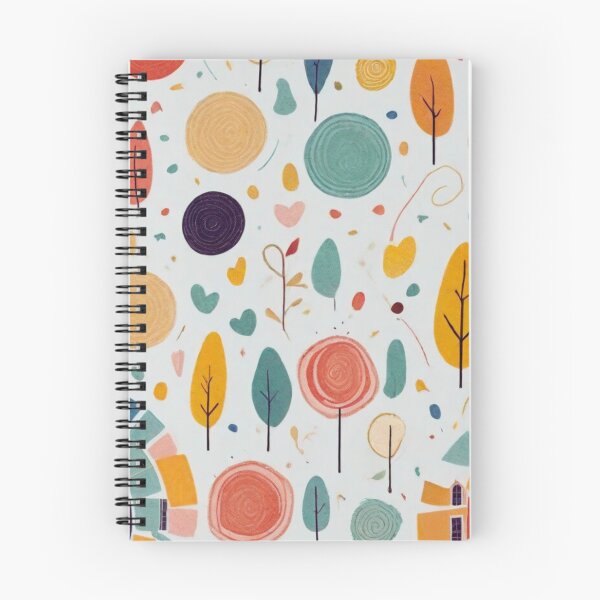 Item preview, Scandi Leaves Trees circles, designed and sold by Frame of Mind .