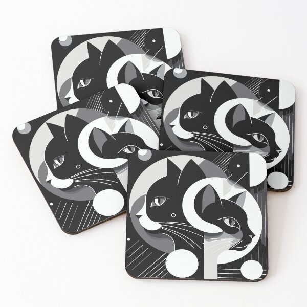 Item preview, Assorted Cat Faces designed and sold by bihtti.