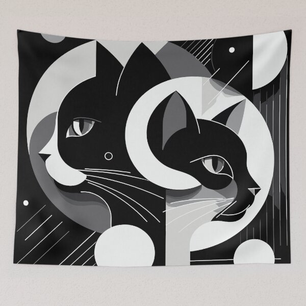 Item preview, Assorted Cat Faces designed and sold by bihtti.