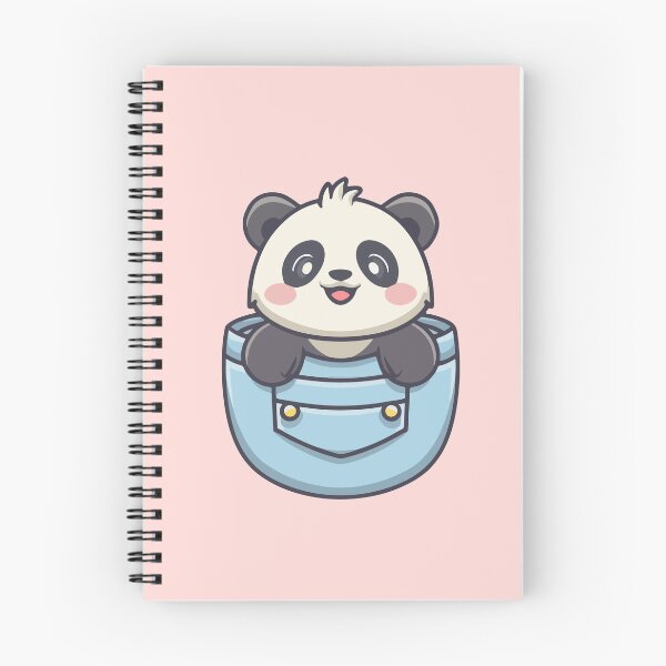 Item preview, Cute panda in a pocket designed and sold by this-is-mona.
