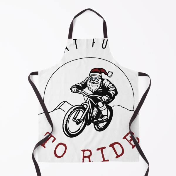 Item preview, Oh What Fun It Is To Ride Mountain Bike Santa SVG CUT designed and sold by montemaredesign.