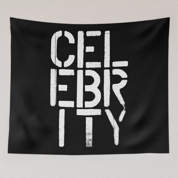 Item preview, Celebrity Text Typography Graffiti Graphic Design designed and sold by FriskySloths.