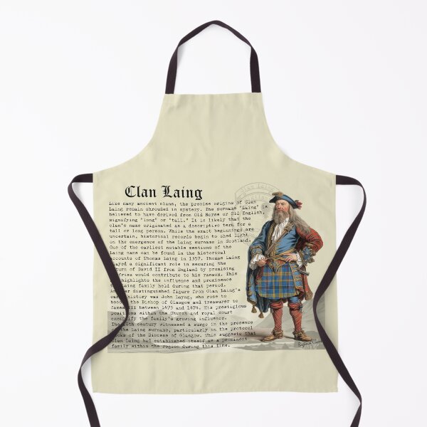 Item preview, Clan Laing Scottish History  designed and sold by BagTown Clans.