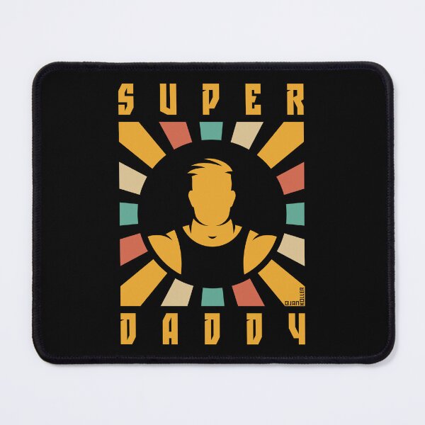 Item preview, Super Daddy (Dad / Papa / Father’s Day / Rays / 4C) designed and sold by MrFaulbaum.