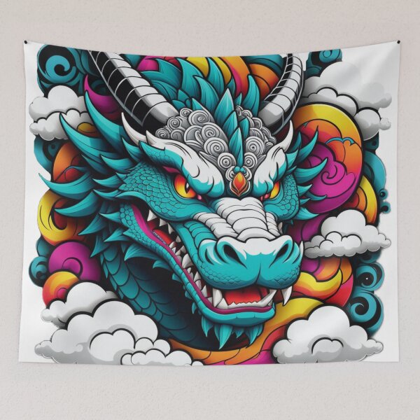 Item preview, Dragon Face V.01 designed and sold by HerdemDigiLife.