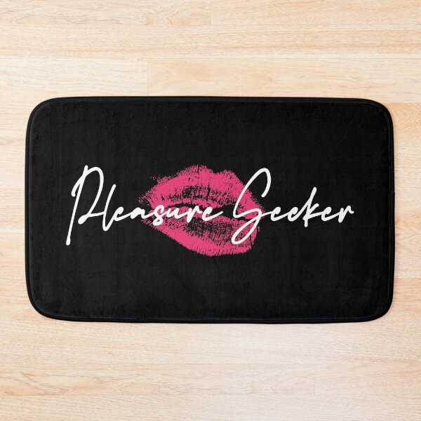 Item preview, Pleasure Seeker Sexy Female Lips Mark Graphic Design designed and sold by FriskySloths.