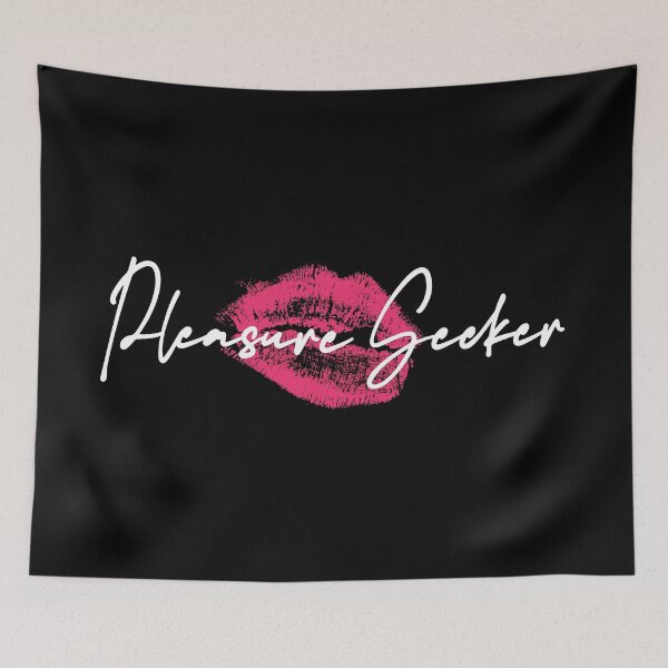 Item preview, Pleasure Seeker Sexy Female Lips Mark Graphic Design designed and sold by FriskySloths.