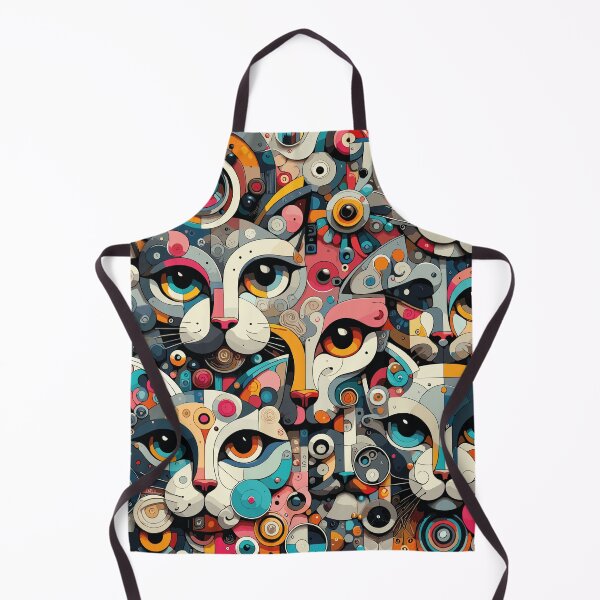 Item preview, Assorted Cat Faces designed and sold by bihtti.