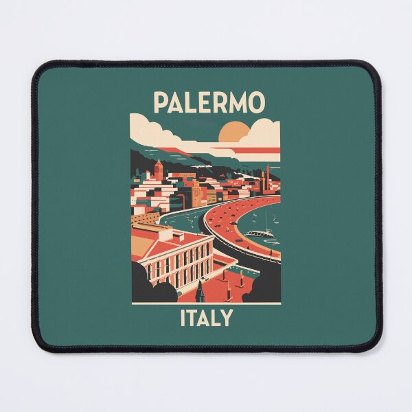 Item preview, A Vintage Travel Art of Palermo - Italy  designed and sold by GoodOldVintage.