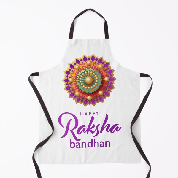 Item preview, Happy Raksha Bandhan Violet colour designed and sold by DragonflyLP.