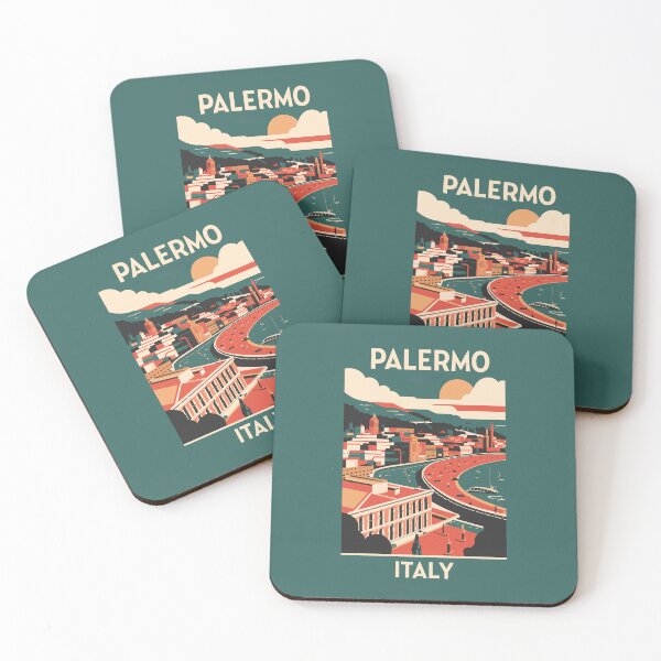 Item preview, A Vintage Travel Art of Palermo - Italy  designed and sold by GoodOldVintage.
