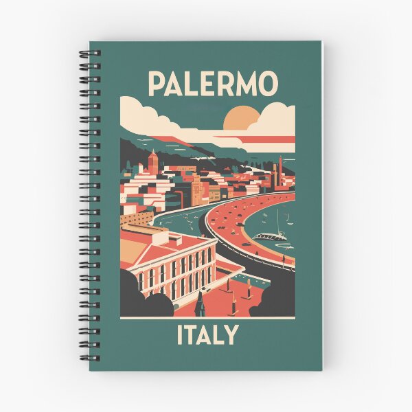 Item preview, A Vintage Travel Art of Palermo - Italy  designed and sold by GoodOldVintage.