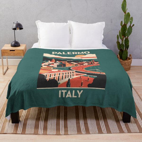 Item preview, A Vintage Travel Art of Palermo - Italy  designed and sold by GoodOldVintage.