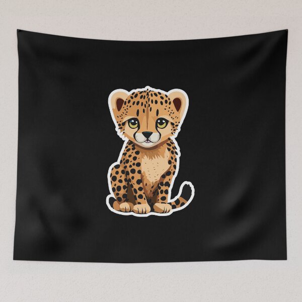 Item preview, The Cute Cheetah designed and sold by Lukman Febrianto.
