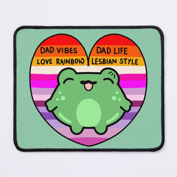 Item preview, Proud lesbian dad designed and sold by Quacktails.