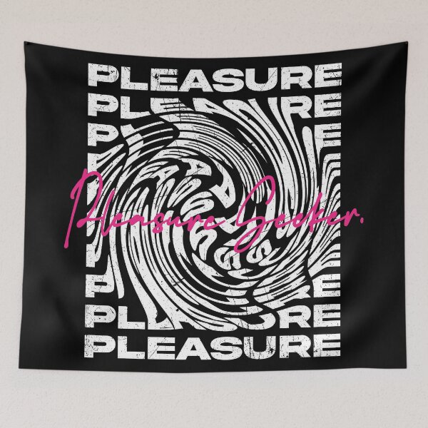 Item preview, Pleasure Seeker Typography Graffiti Graphic Design designed and sold by FriskySloths.