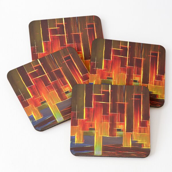 Item preview, Dreamy multicolored geometric design designed and sold by fotoryum.