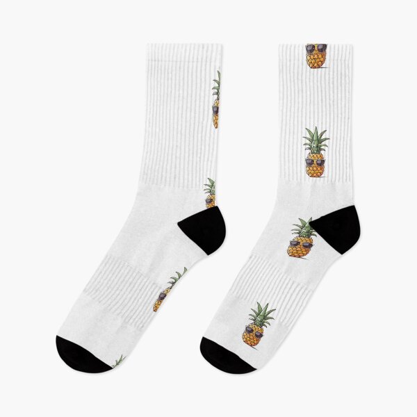 Item preview, Cool Pineapple in Dark Shades - Trendy and Unique Fruit Design on Redbubble designed and sold by HiveMechs.
