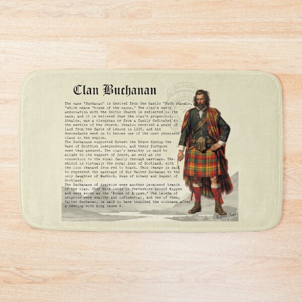 Item preview, Clan Buchanan Scottish History  designed and sold by BagTown Clans.