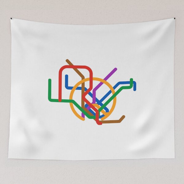Item preview, Singapore MRT Map designed and sold by Plasmak.
