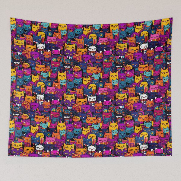 Item preview, Kitty Joke A Cat's Vision of the City designed and sold by HisoTorDesign.