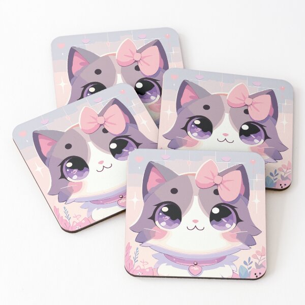 Item preview, Assorted Cat Faces designed and sold by bihtti.