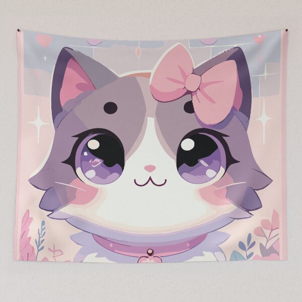 Item preview, Assorted Cat Faces designed and sold by bihtti.