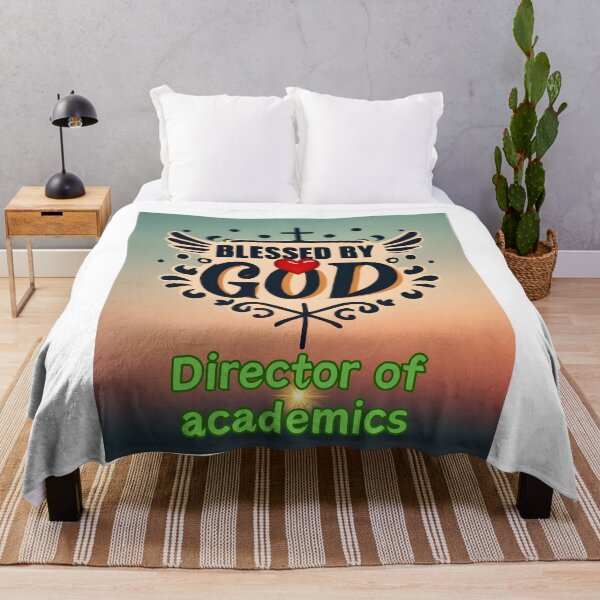 Item preview, BLESSED BY GOD DIRECTOR OF ACADEMICS designed and sold by carlos crane.