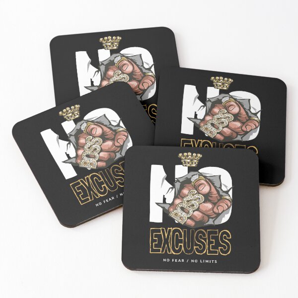 Item preview, No Excuses designed and sold by getspark.