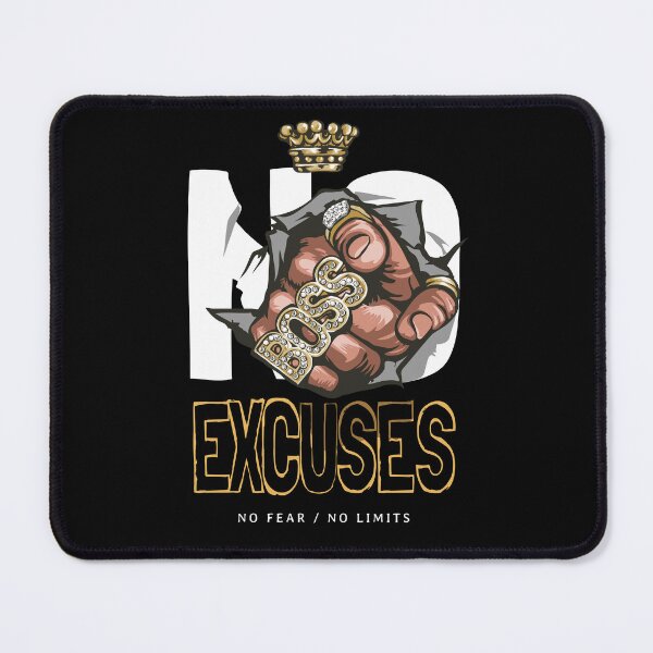 Item preview, No Excuses designed and sold by getspark.