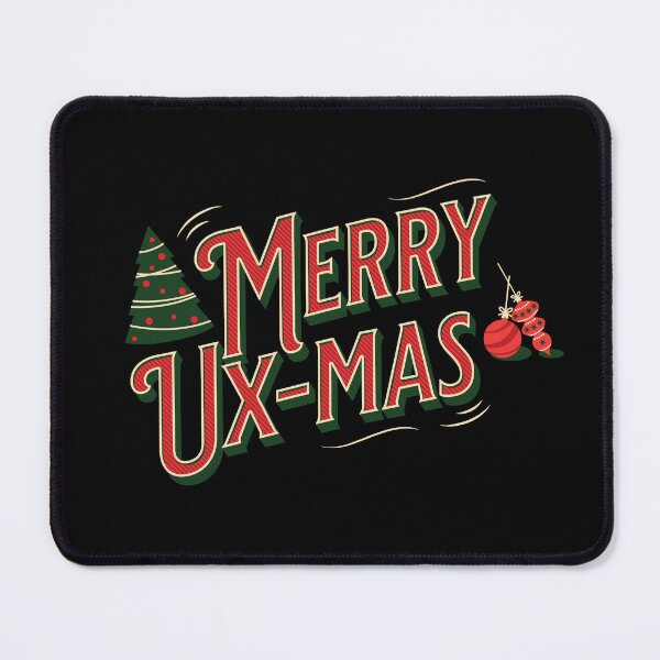 Item preview, Funny User Experience Christmas Merry UX-mas UX Designer designed and sold by knapst.