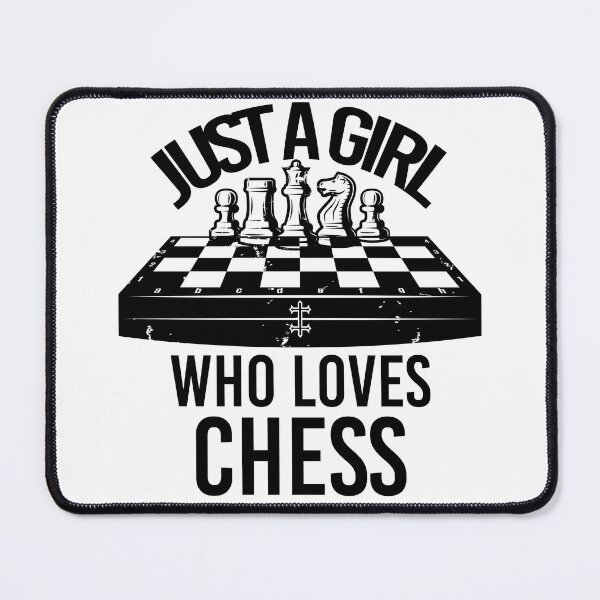 Item preview, just a girl who loves chess | meme chess, chess meme, chess memes funny designed and sold by TshirtTalkYou.