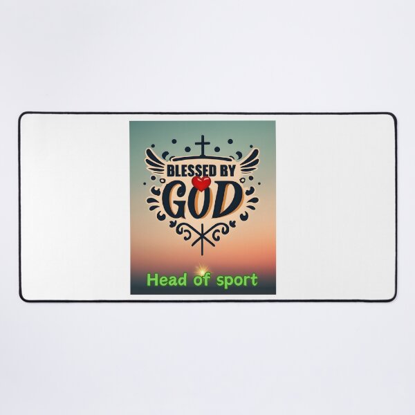 Item preview,   BLESSED BY GOD  HEAD OF SPORT designed and sold by carlos crane.