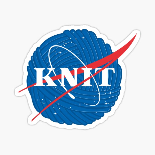 Funny Knitting Shirts And Gifts Sticker