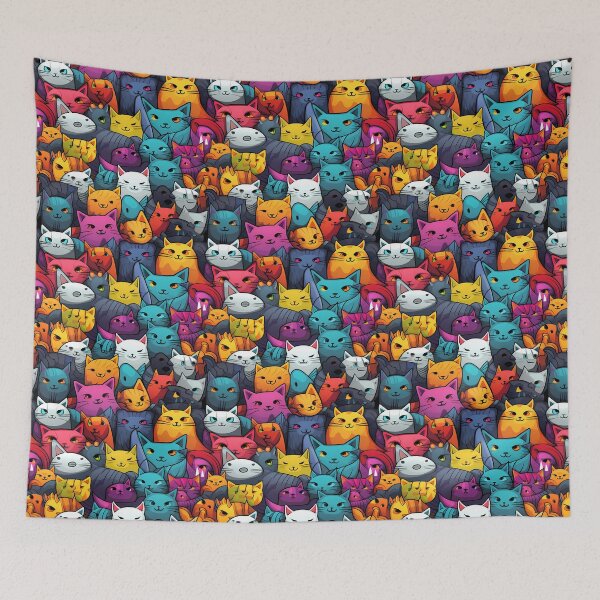 Item preview, Kitty Joke Cats in Darkness designed and sold by HisoTorDesign.