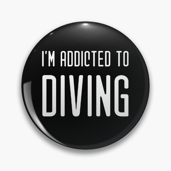 Item preview, addicted to diving, graphics for scuba diving lovers designed and sold by in-leggings.