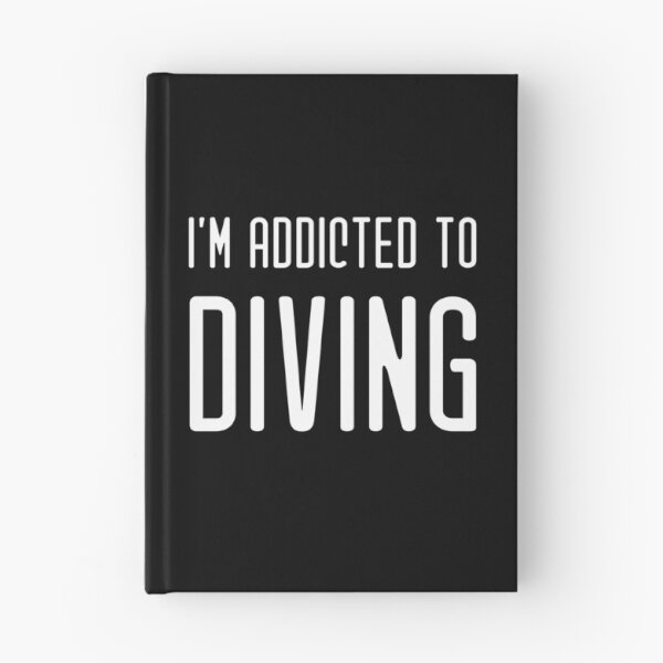 Item preview, addicted to diving, graphics for scuba diving lovers designed and sold by in-leggings.