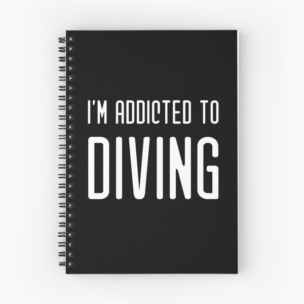 Item preview, addicted to diving, graphics for scuba diving lovers designed and sold by in-leggings.
