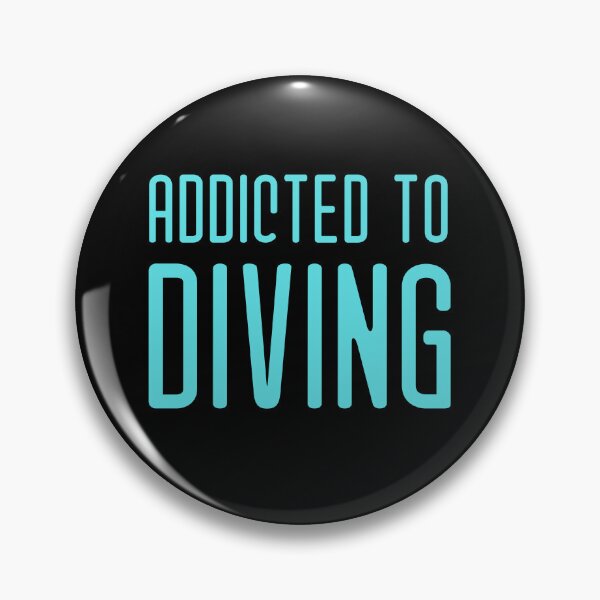 Item preview, addicted to diving, graphics for scuba diving lovers designed and sold by in-leggings.