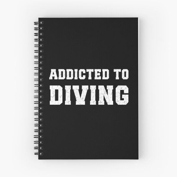 Item preview, addicted to diving, graphics for scuba diving lovers designed and sold by in-leggings.