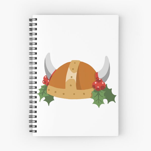Item preview, Viking Christmas! Horn helmet with berries designed and sold by Icebloosm.