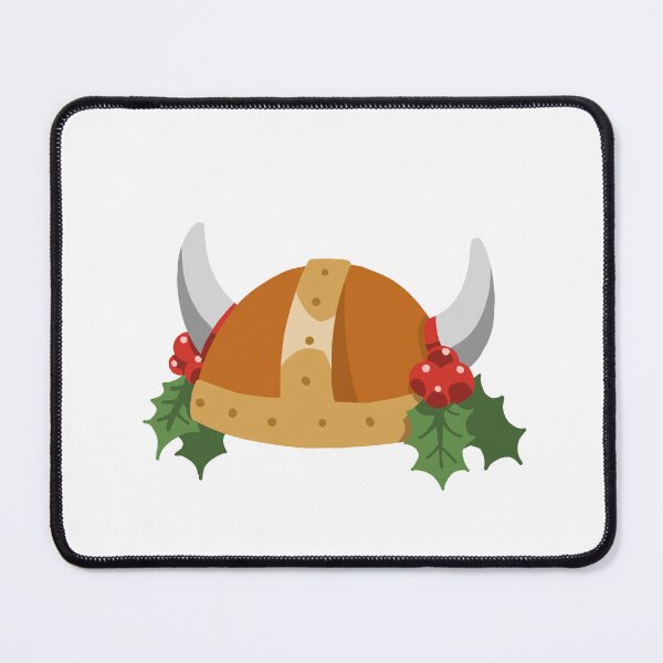 Item preview, Viking Christmas! Horn helmet with berries designed and sold by Icebloosm.