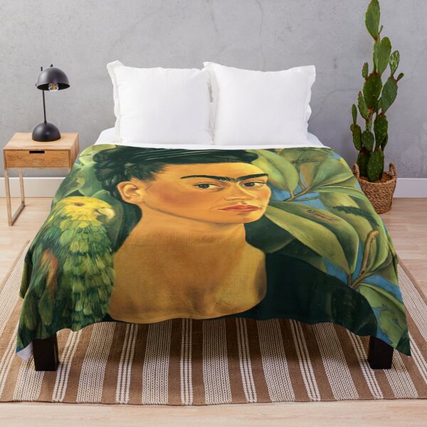 Item preview, frida kahlo famous paintings, frida kahlo artwork, frida kahlo autoportrait designed and sold by marti-oryo.