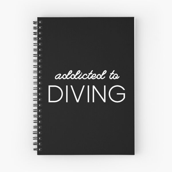 Item preview, addicted to diving, graphics for scuba diving lovers designed and sold by in-leggings.