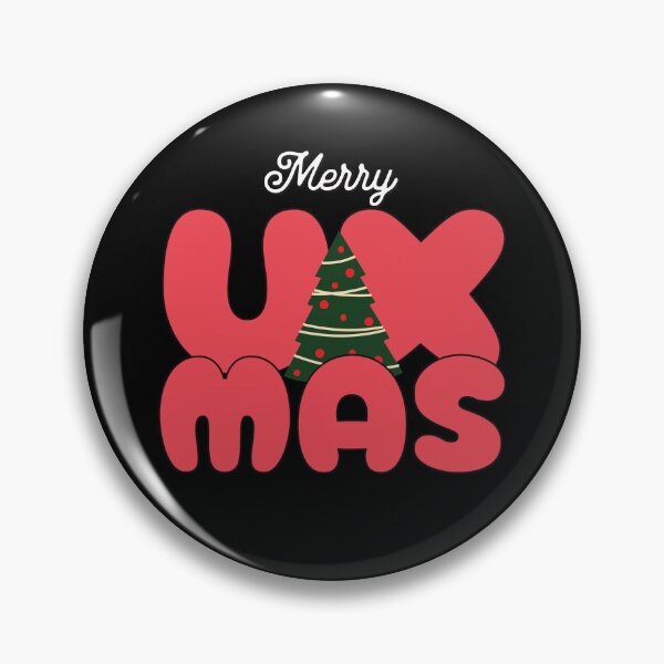 Item preview, Merry UX-mas Funny User Experience Christmas UX Designer designed and sold by knapst.