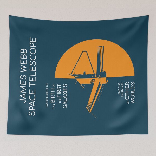 Item preview, James Webb Space Telescope. Looking Back to the Birth of the First Galaxies designed and sold by BGALAXY.