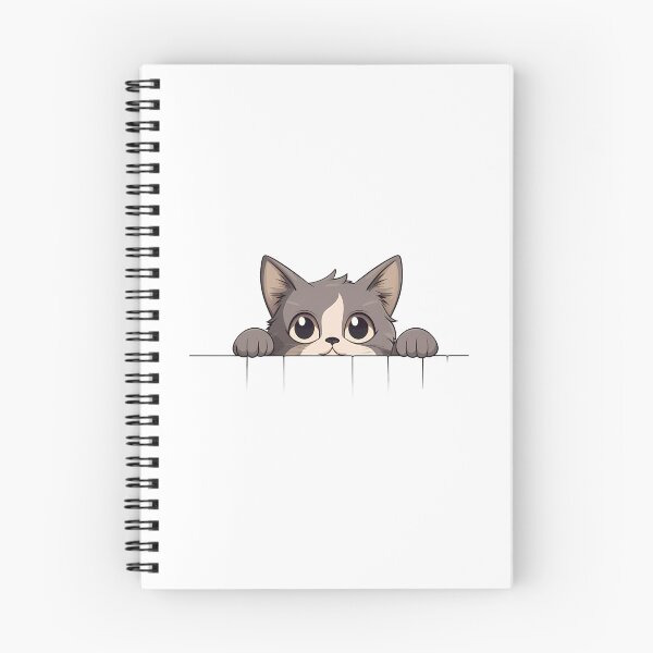 Item preview, Peeking Cat: Playful Paws and Curious Whiskers designed and sold by hamishby.
