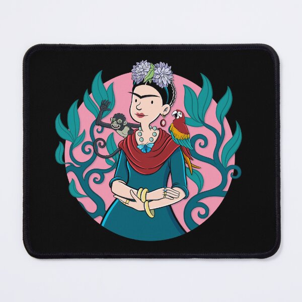 Item preview, Pink Frida Kahlo designed and sold by FictionStudio.