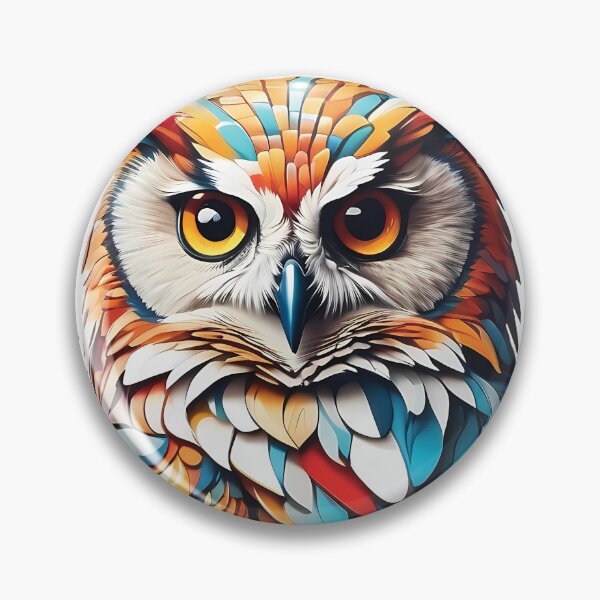 Item preview, Colourful Owl designed and sold by ModSync.