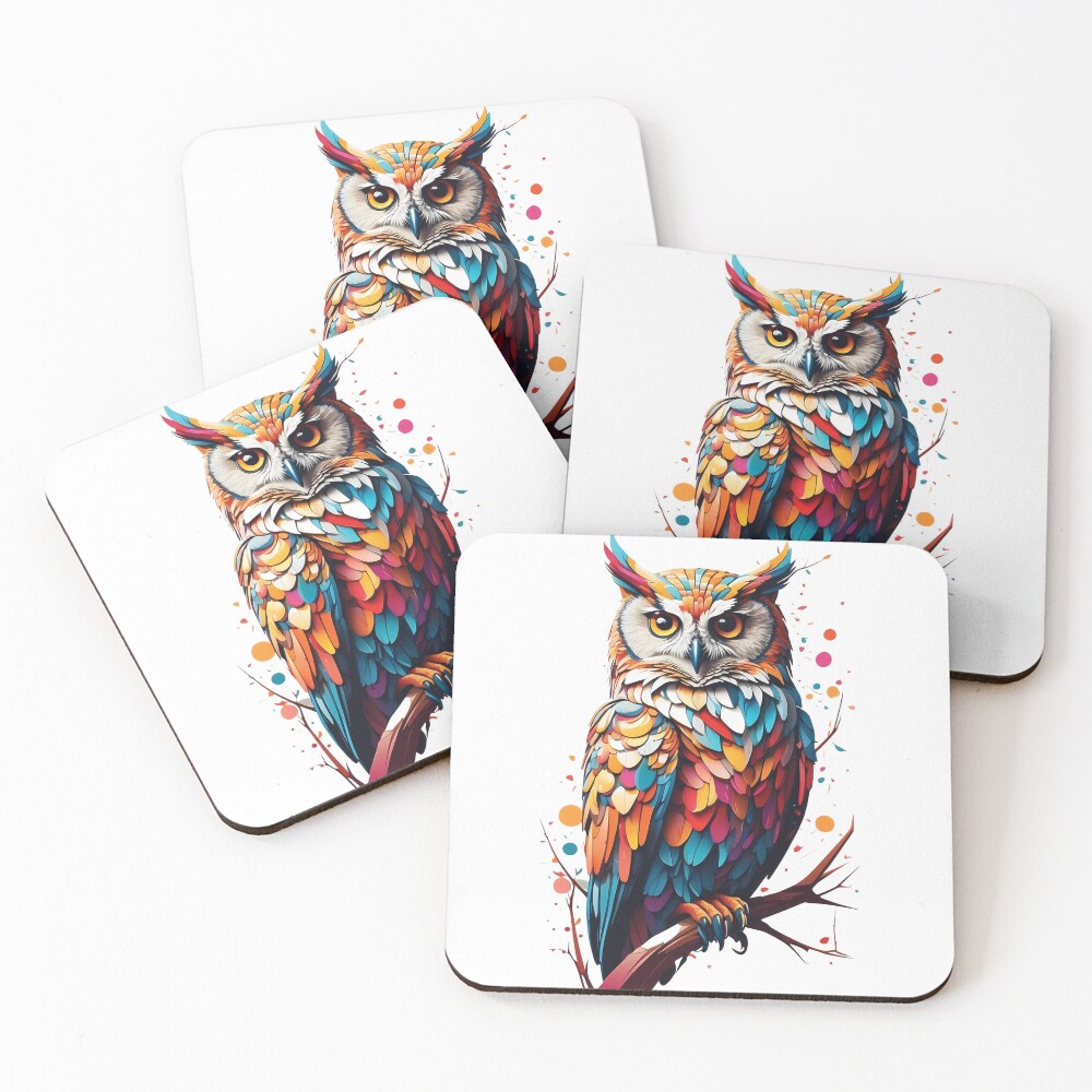 Item preview, Coasters (Set of 4) designed and sold by ModSync.